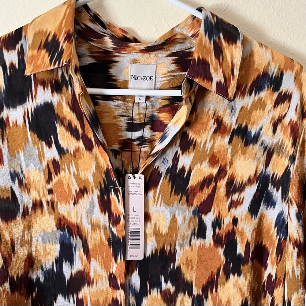 Stunning NIC + ZOE NWT Blouse - Picture 2 of 5